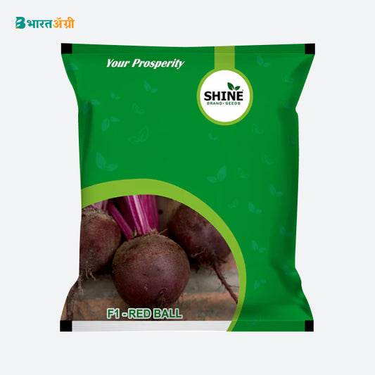 Beet Root Red Ball F1 - Shine Brand Seeds - BharatAgri Krushidukan_1