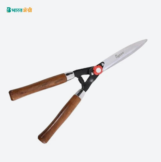 Ugaoo Hedge Shear (10 Inch Blade) With Wooden Handle | BharatAgri