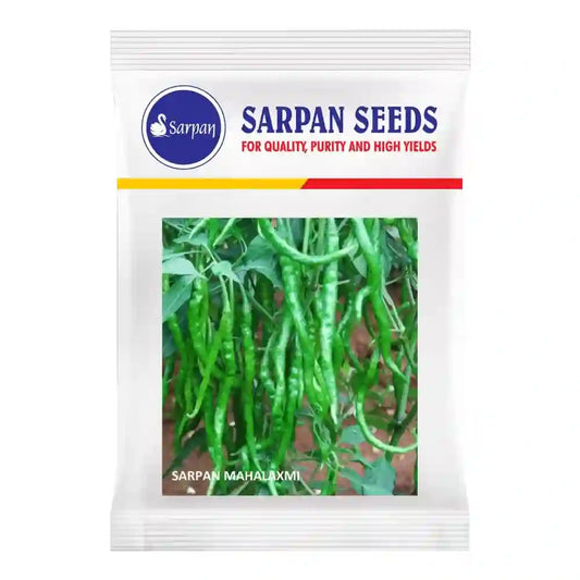 Sarpan Mahalaxmi Chilli Seeds (Red & Green)