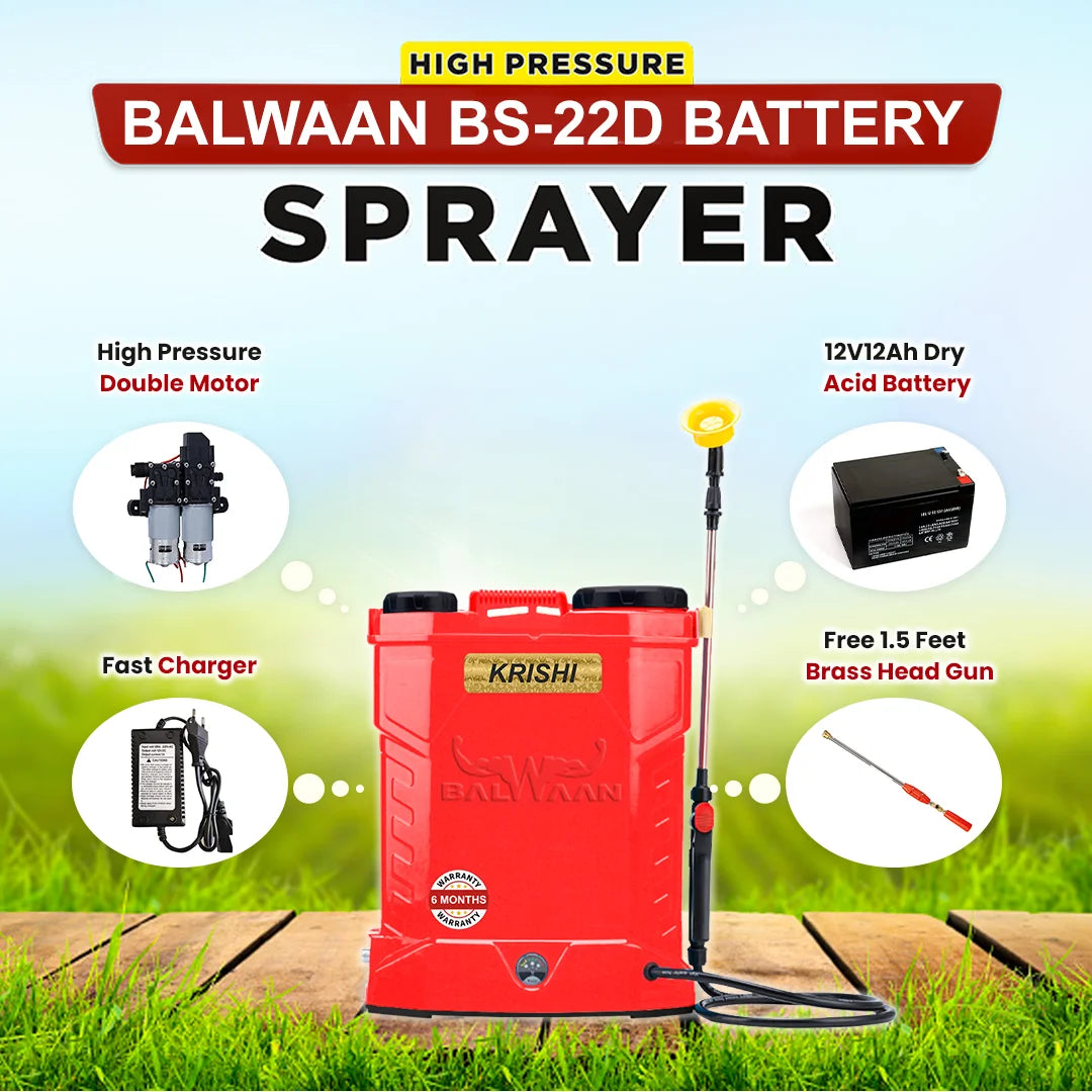 Balwaan BS 22D Battery Sprayer Pump