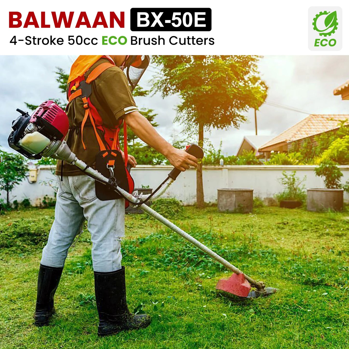 Balwaan Side Pack BX 50 Brush Cutter 