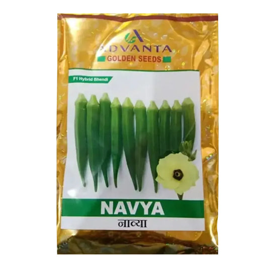 Advanta F1-Hybrid Navya Okra (Bhindi) Seeds