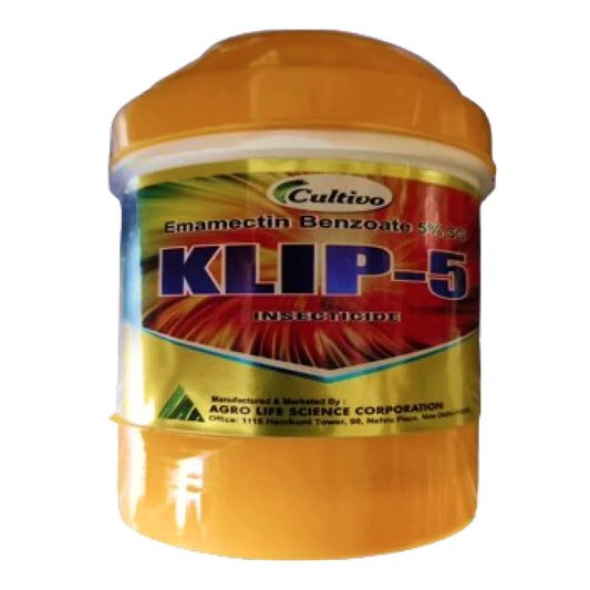 Agro Life Science Klip-5 (Emamectin Benzoate 5% SG) Insecticide