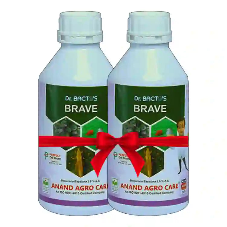 Dr. Bacto's Brave (Beauveria Bassiana) Bio Insecticide (1+1 Free)