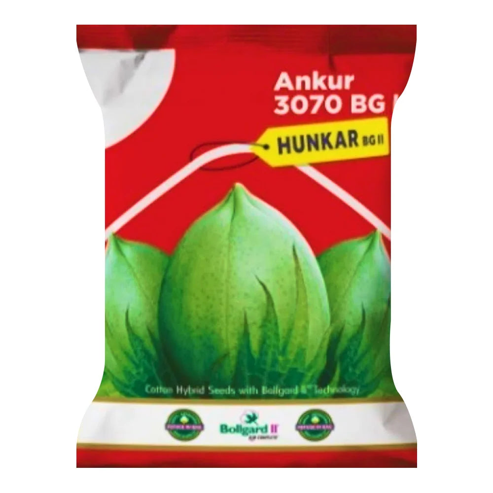 Ankur Hunkar 3070 BG II Hybrid Cotton Seeds