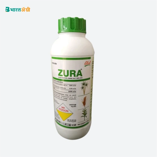 Atul Zura 2,4-D Amine Salt 58% SL Weedicide - BharatAgri Krushidukan_1