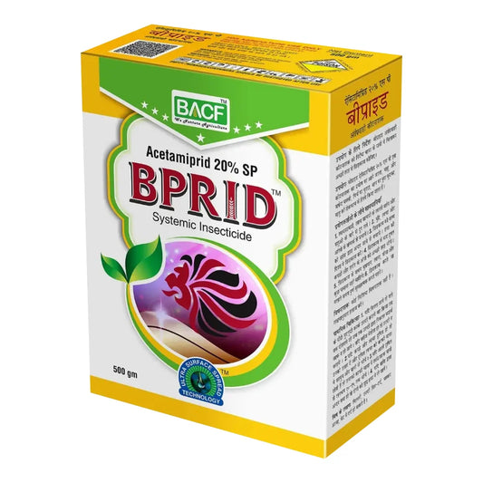 बीएसीएफ बीप्रिड (एसिटामिप्रिड 20% एसपी) कीटनाशक | BACF Bprid (Acetamiprid 20% SP) Insecticide