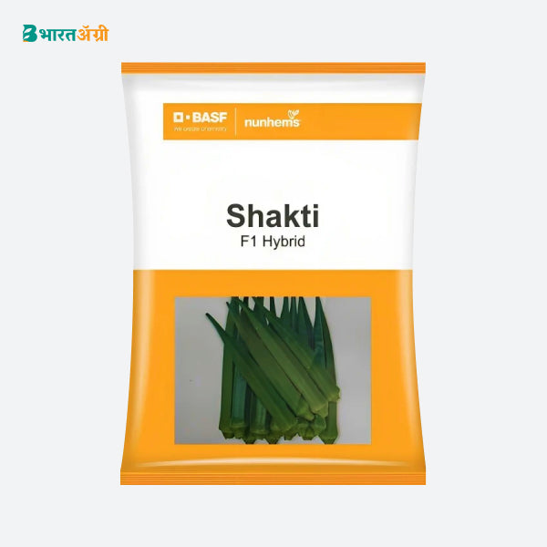 BASF Nunhems Shakti F1 Hybrid Okra Seeds (BharatAgri KrushiDukan)