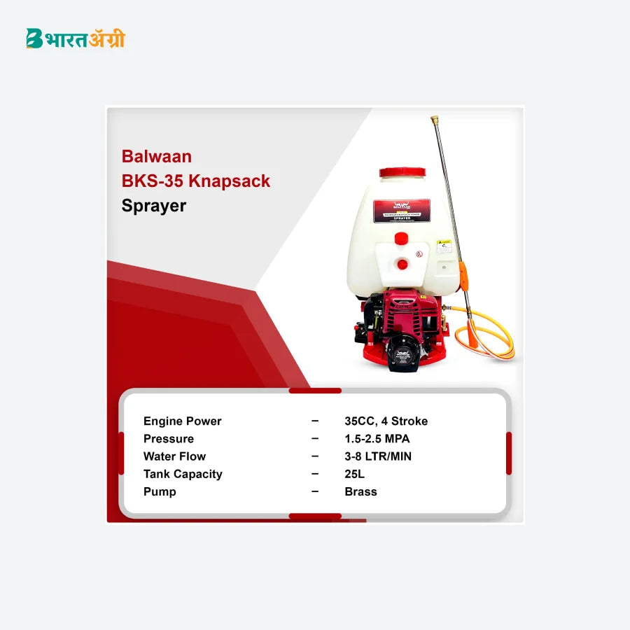 Balwaan (BKS-35) 4 Stroke Power Sprayer