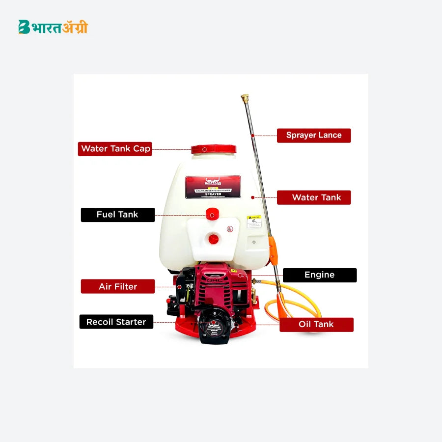 Balwaan (BKS-35) 4 Stroke Power Sprayer