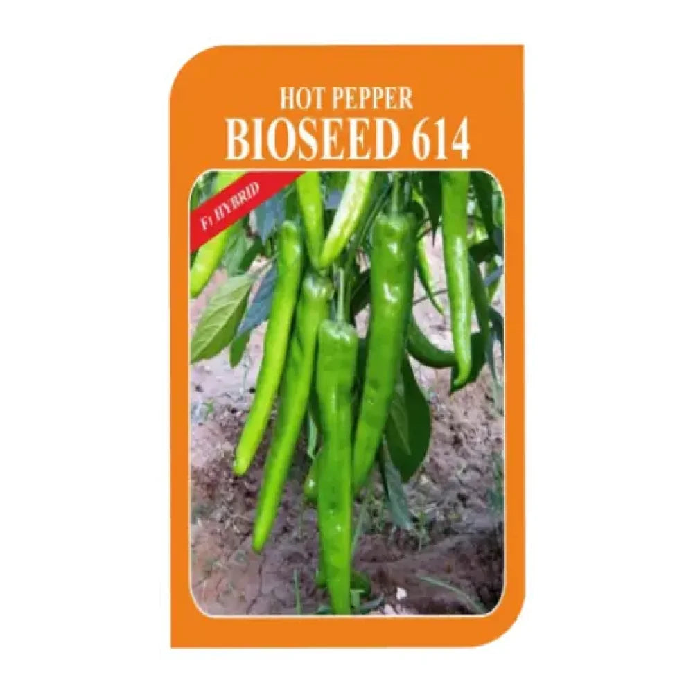 बायोसीड 614 गरम हॉट पेपर मिर्च के बीज | Bioseed 614 Hot Pepper Chilli Seeds