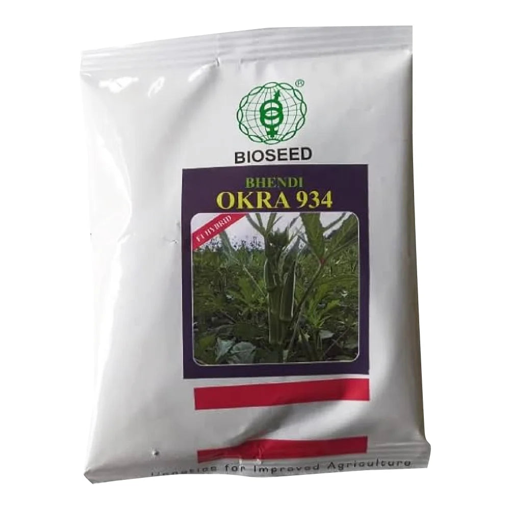 बायोसीड 934 हाइब्रिड भिंडी के बीज | Bioseed 934 Hybrid Okra Seeds