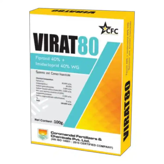 Coromandel Virat 80 (Fipronil 40% + Imidacloprid 40% WG) Insecticide