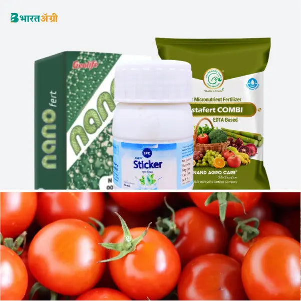 टमाटर बढ़त किट - फलों का आकार और रंग (70-150 दिन) | Tomato Badhat Kit - Fruit Size and Color (70-150 days)