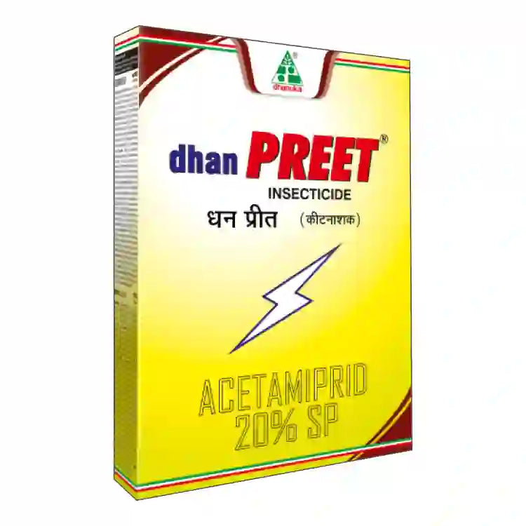 धानुका धनप्रीत (एसिटामिप्रिड 20% एसपी) कीटनाशक | Dhanuka Dhanpreet - Acetamiprid 20% SP