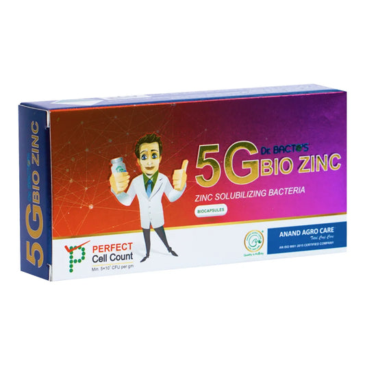 डॉ. बैक्टो का 5जी बायोजिंक बायो कैप्सूल | Dr. Bacto's 5G Biozinc Bio Capsules