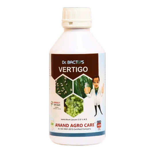 डॉ. बैक्टोस वर्टिगो जैविक कीटनाशक (वर्टिसिलियम लेकानी) | Dr. Bacto’s Vertigo Bio insecticide (Verticillium Lecanii)