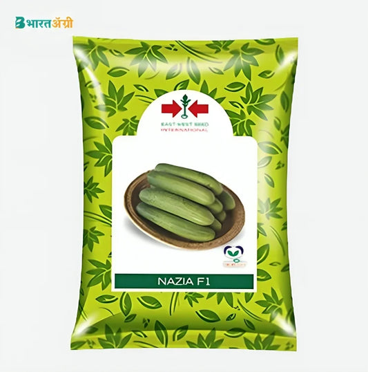East West Nazia F1 Hybrid Cucumber Seeds | BharatAgri Krushidukan