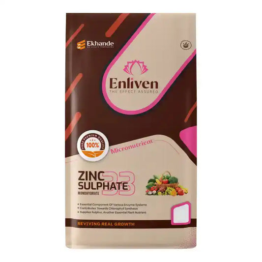 Ekhande Enliven Zinc Sulphate (HeptaHydrate Zn 21%) Fertilizer