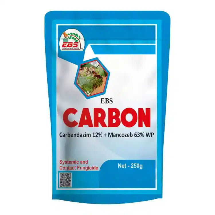 EBS Carbon (Carbendazim 12% + Mancozeb 63% WP) Fungicide