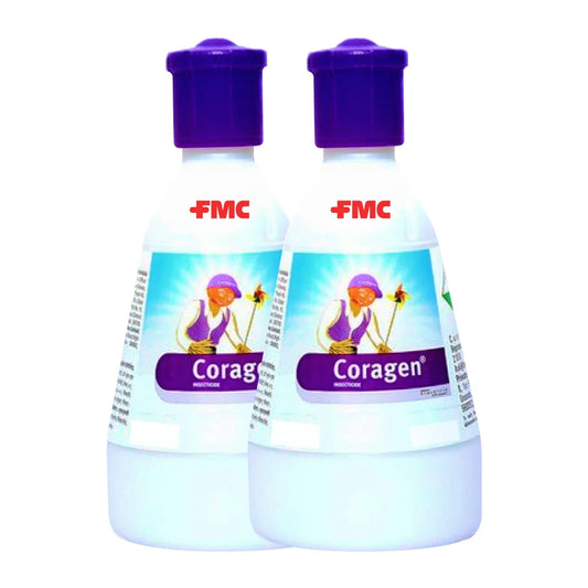 एफएमसी कोरेजन (क्लोरॅन्ट्रानिलिप्रोल, 18.5% डब्ल्यू/डब्ल्यू) कीडनाशक (1+1 कॉम्बो)