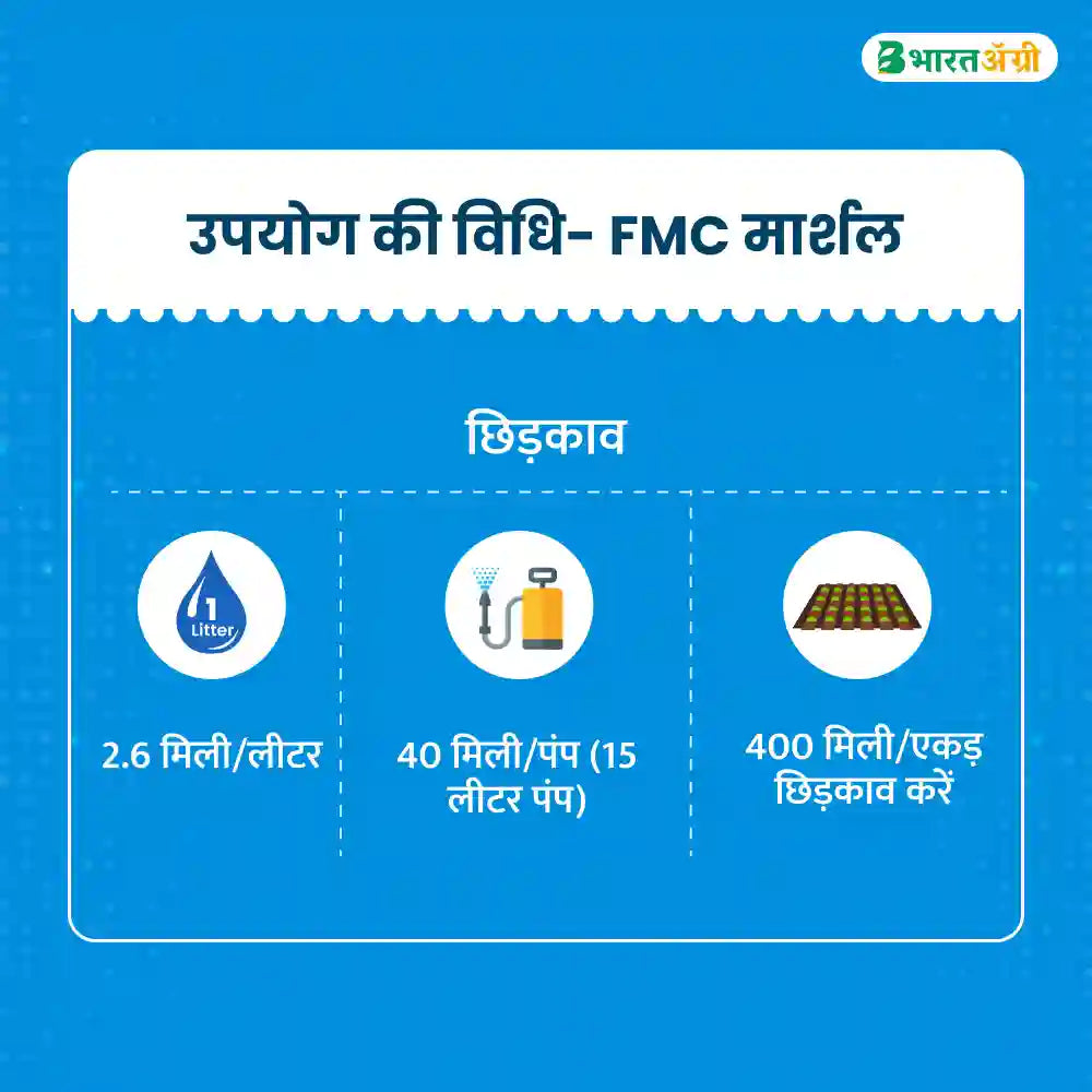 एफएमसी मार्शल कार्बोसल्फान 25% ईसी प्रणालीगत कीटनाशक