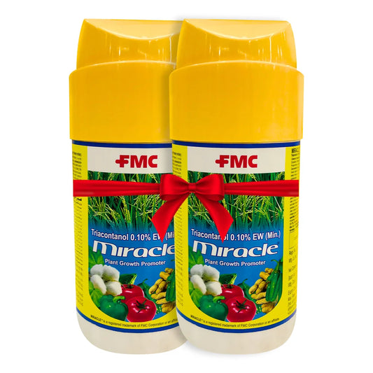 FMC Miracle Triacontanol 0.1% EW Plant Growth Promoter (1+1 Free)