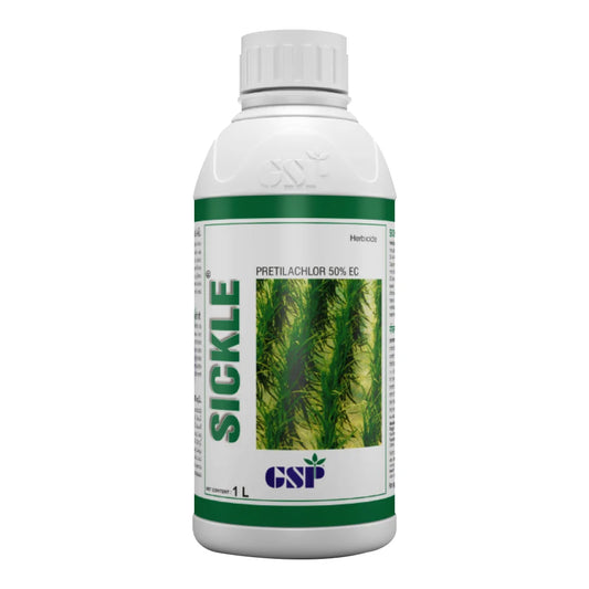 GSP Sickle (Pretilachlor 50% EC) Weedicide