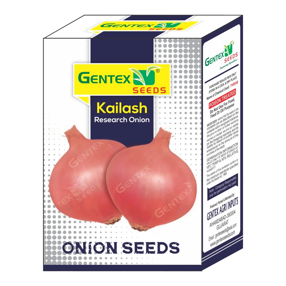 जेंटेक्स कैलाश लाइट रेड प्याज के बीज | Gentex Kailash Light Red Onion Seeds