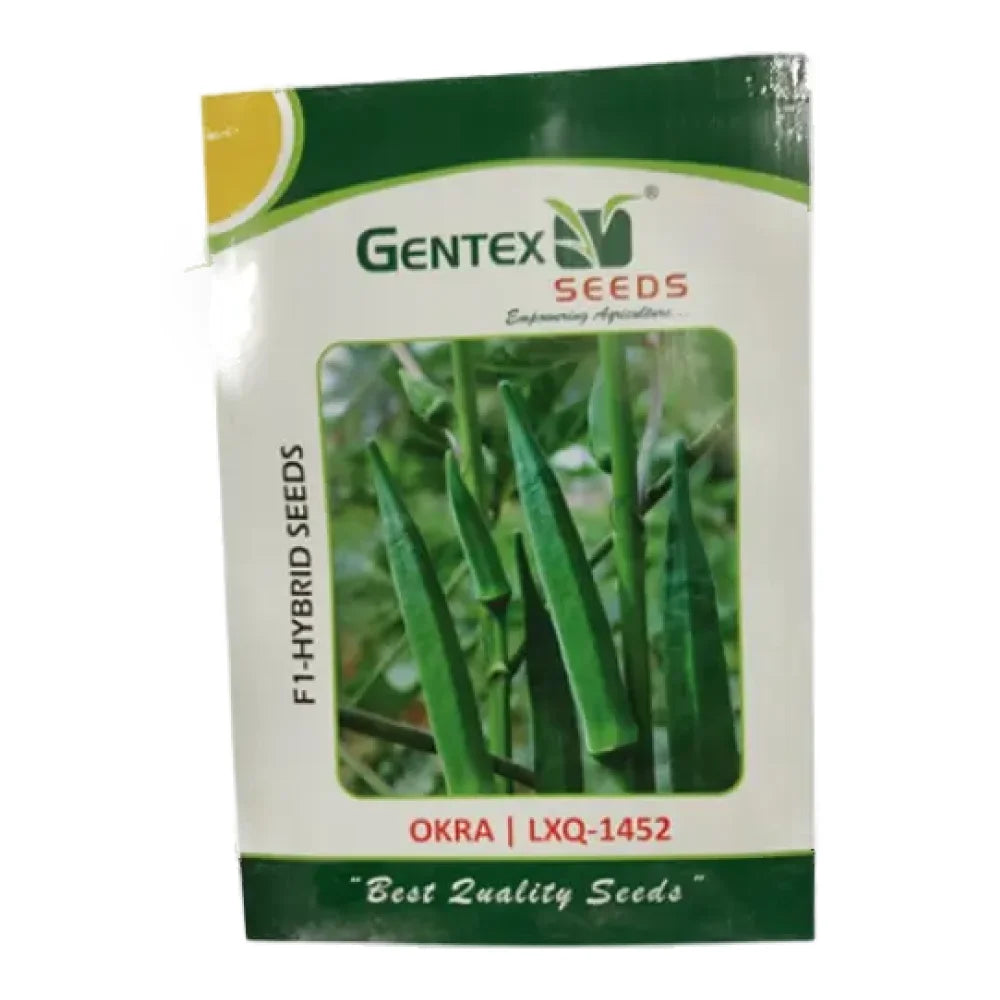 जेंटेक्स एलएक्सक्यू 1452 हाइब्रिड भिंडी के बीज | Gentex LXQ 1452 Hybrid Okra Seeds