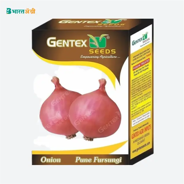Gentex Poona Fursungi Onion Seeds - BharatAgri Krushidukan_1