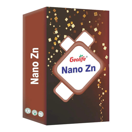 जिओलाइफ नैनो जिंक, नैनो फर्टिलाइजर जिंक 12% | Geolife Nano Zn, Nano Fertilizer Zn 12%