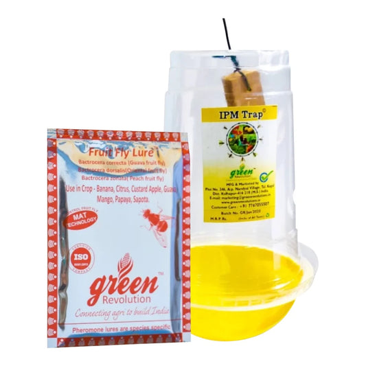 Green Revolution IPM Trap + Fruit Fly Lure