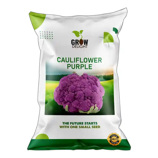 Grow Delight Purple Cauliflower Seeds