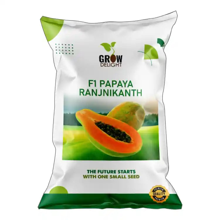 Grow Delight F1 Rajinikanth Papaya Seeds