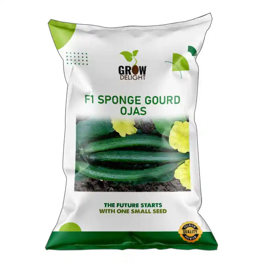 Grow Delight F1 Ojas Sponge Gourd Seeds