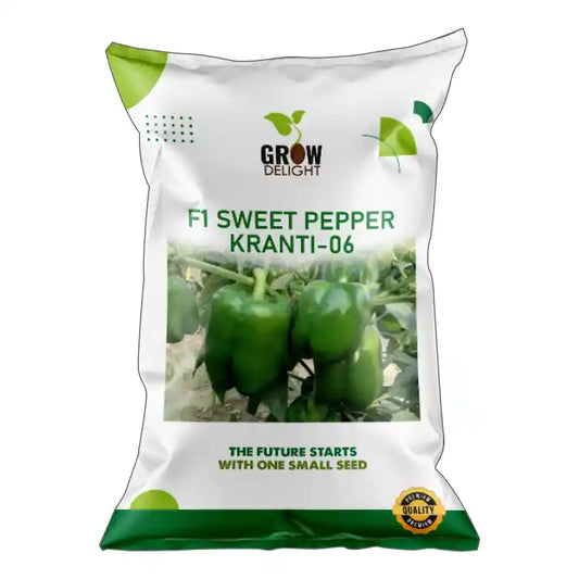 Grow Delight F1 Kranti-06 Sweet Pepper Seeds