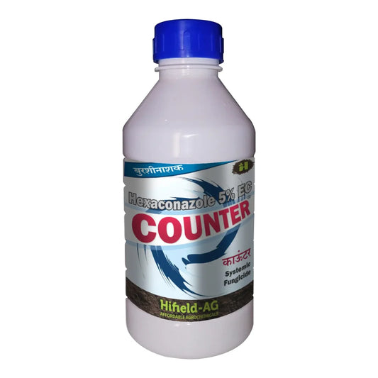 हाईफ़ील्ड काउंटर हेक्साकोनाज़ोल 5% ईसी फफूंदनाशी | Hifield Counter Hexaconazole 5% EC Fungicide