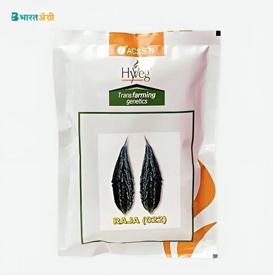 HyVeg Raja F1 Hybrid Bitter Gourd Seeds | BharatAgri Krushidukan