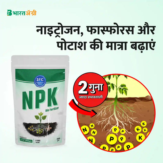 Indian Farmer Company’s (IFC) NPK Bacteria - 100% Organic, Bio-Fertilizer 