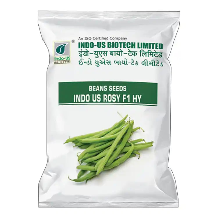 Indo US F1 Hybrid Rosy Beans Seeds