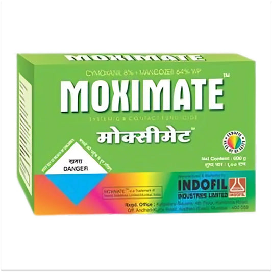 Indofil Moximate (Cymoxanil 8% + Mancozeb 64% WP) Fungicide