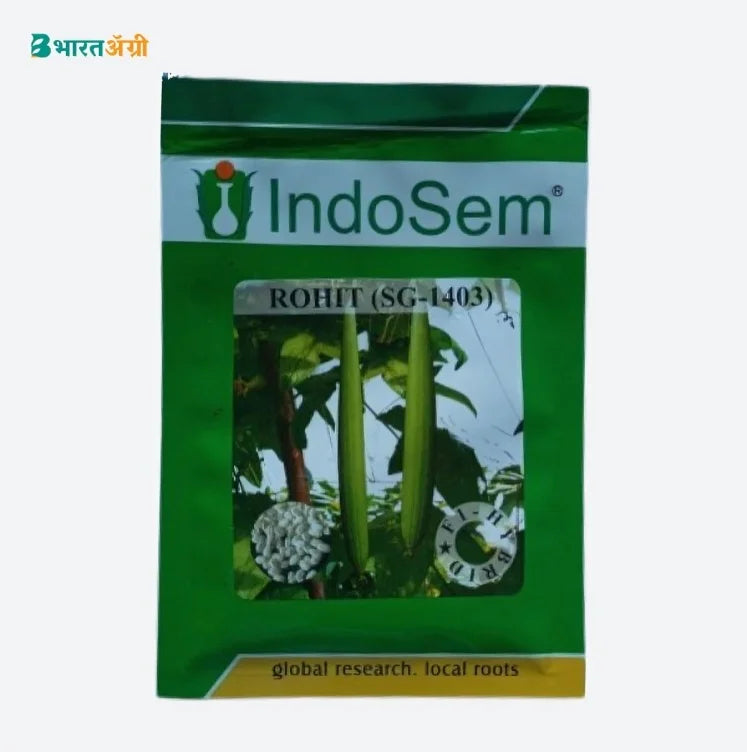 Indosem Rohit (SG-1403) Sponge Gourd Seeds | BharatAgri Krushidukan
