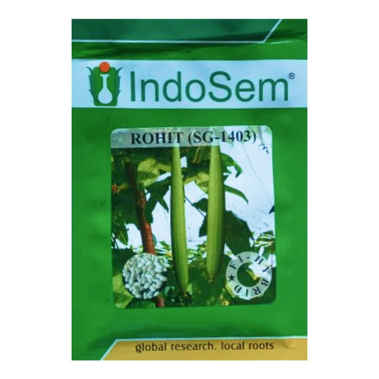 इंडोसेम रोहित (SG-1403) गिलकी के बीज | Indosem Rohit (SG-1403) Sponge Gourd Seeds