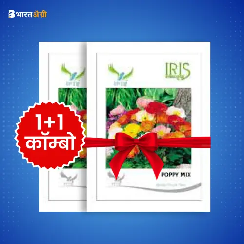Iris Imported Poppy Mix Flower Seeds_1 | BharatAgri Krushidukan