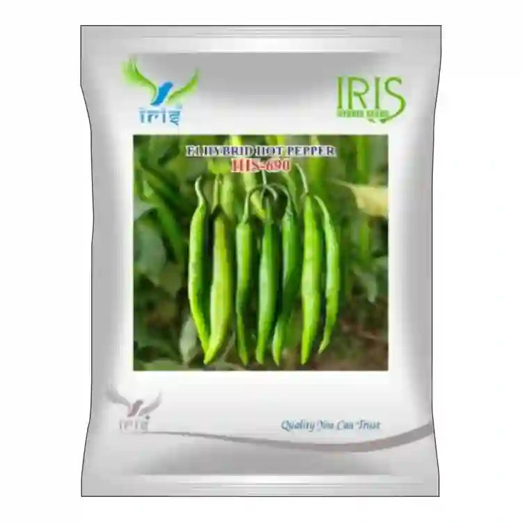 Iris F1 Hybrid IHS-690 Hot Pepper Seeds