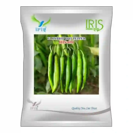 Iris F1 Hybrid IHS-690 Hot Pepper Seeds