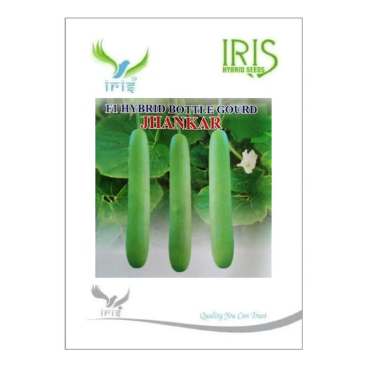 आइरिस झंकार F1 लौकी के बीज (लंबे) | Iris Jhankar F1 Bottle Gourd Seeds (Long)