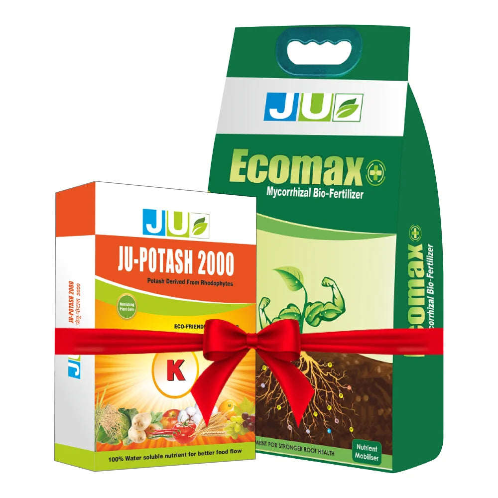 JU Ecomax Plus (4 Kg) + JU Potash 2000 Fertilizer (360 gm) (1+1 Combo)