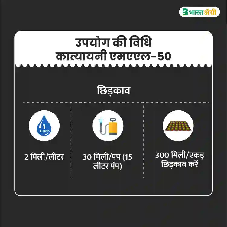 कात्यायनी एमएएल-50 (मैलाथियान 50% EC) कीटकनाशक